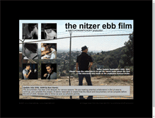 Tablet Screenshot of nitzerebbfilm.nitzer-ebb.com