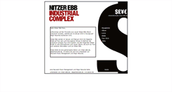 Desktop Screenshot of industrialcomplex.nitzer-ebb.de
