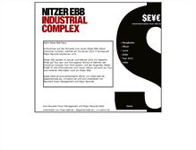 Tablet Screenshot of industrialcomplex.nitzer-ebb.de